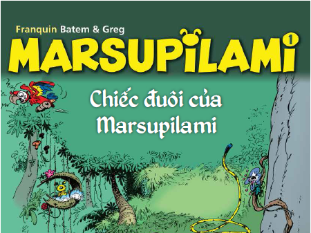 Truyện tranh Marsupilami đã trở lại Việt Nam