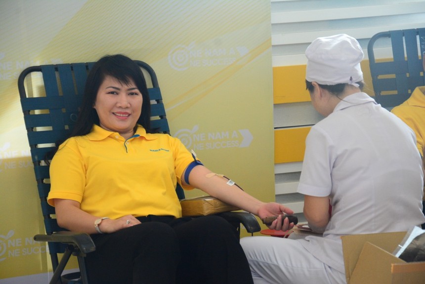 Nam A Bank tổ chức chương trình hiến máu nhân đạo