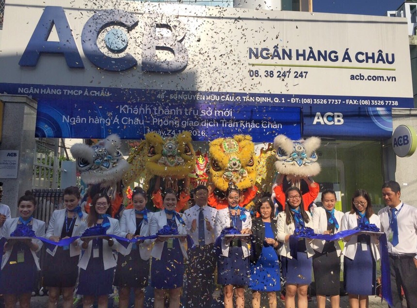 ACB khai trương trụ sở mới Phòng giao dịch Trần Khắc Chân