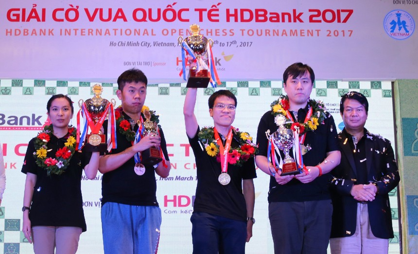 Lê Quang Liêm đăng quang mùa giải cờ vua quốc tế HDBank lần thứ 7 
