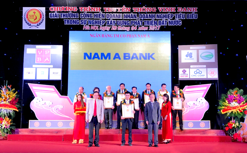 Nam A Bank vinh dự nhận nhiều giải thưởng