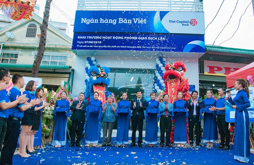 Ngân hàng Bản Việt mở mới liên tiếp 5 điểm giao dịch