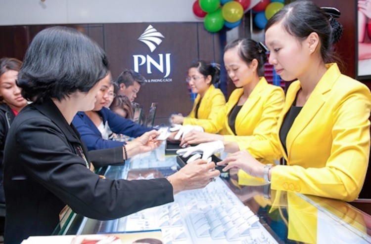 PNJ: Giá vàng tăng cao tác động không đáng kể đến doanh thu 