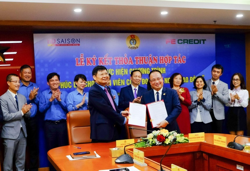 HD SAISON ký kết thỏa thuận hợp tác gói vay ưu đãi cho công nhân