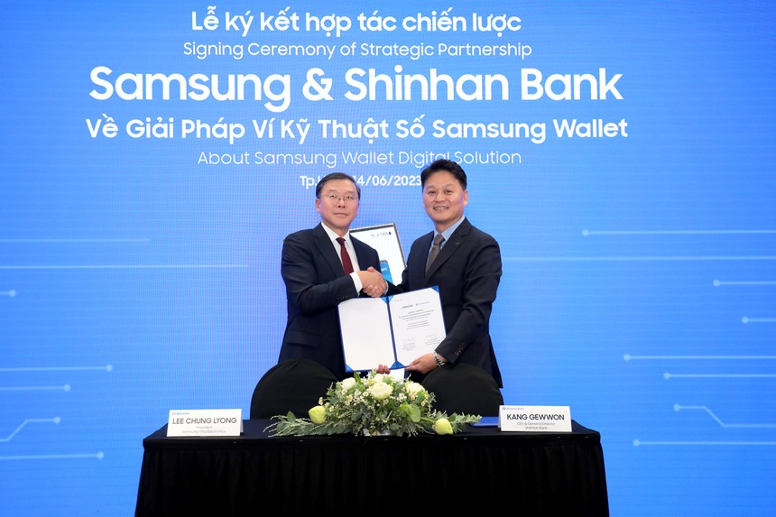 Ngân hàng Shinhan hợp tác với Samsung Việt Nam triển khai ví kỹ thuật số Samsung Wallet
