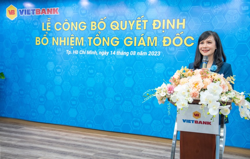 Bà Trần Tuấn Anh giữ chức Tổng giám đốc Vietbank