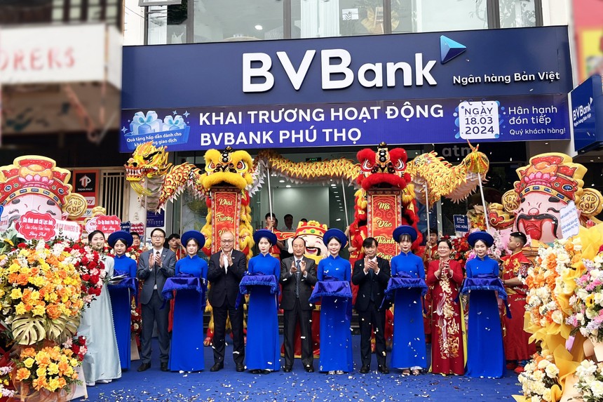 BVBank khai trương hai đơn vị mới tại Phú Thọ và Hà Tĩnh