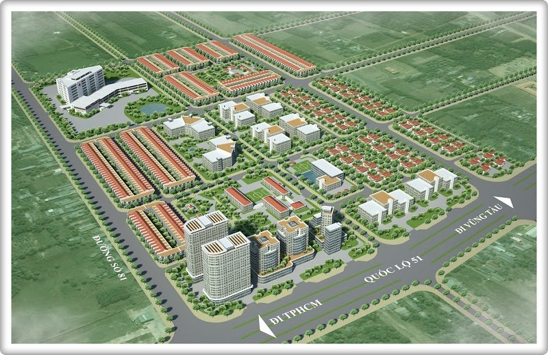 Khu đô thị mới Phú Mỹ đã hoàn thiện hạ tầng kỹ thuật có tổng mức đầu tư là 104,6 tỷ đồng.