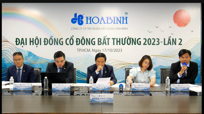 Chủ tịch Lê Viết Hải: Hòa Bình (HBC) đã ký thỏa thuận hợp tác chiến lược với một tập đoàn quốc tế