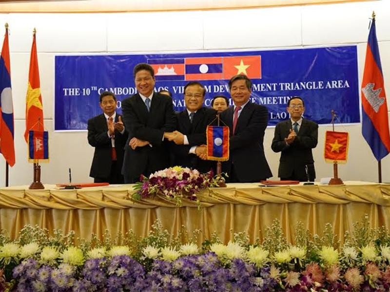 Hội nghị lần thứ 10 Ủy ban Điều phối (UBĐP) chung Khu vực Tam giác phát triển (TGPT) Campuchia – Lào – Việt Nam được tổ chức tại tỉnh Champasak (Lào)