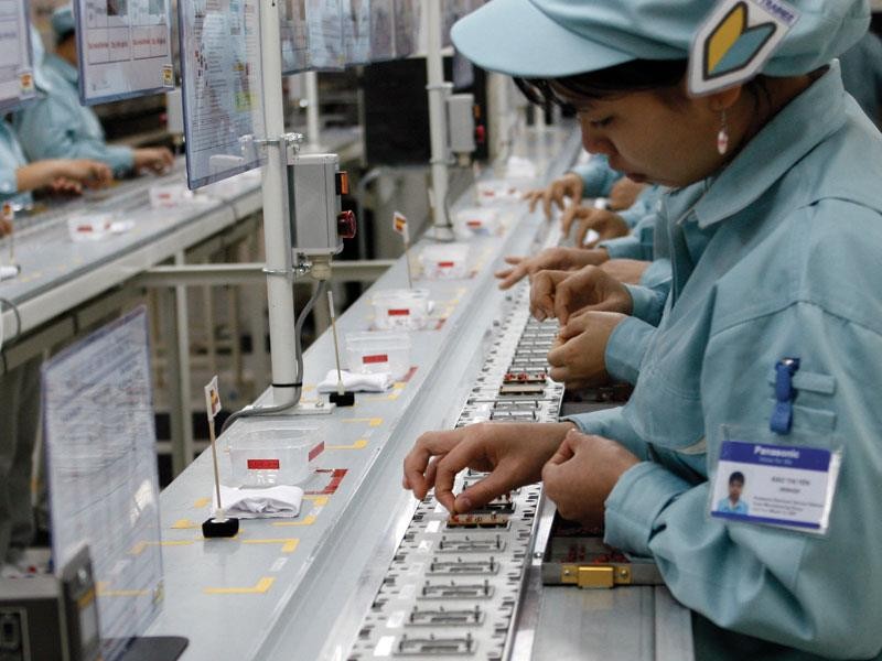 Việt Nam đang trở thành trung tâm sản xuất thiết bị điện tử của toàn cầu. Ảnh: Đức Thanh
