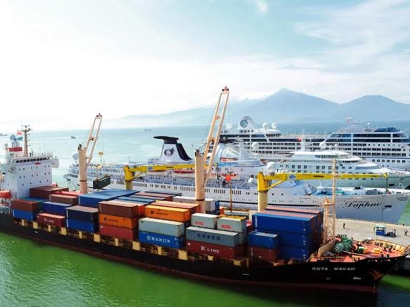 Việc các loại tàu hàng và tàu du lịch cùng lúc cập cảng Tiên Sa đã gây nên tình trạng quá tải và mất an toàn cho du khách.