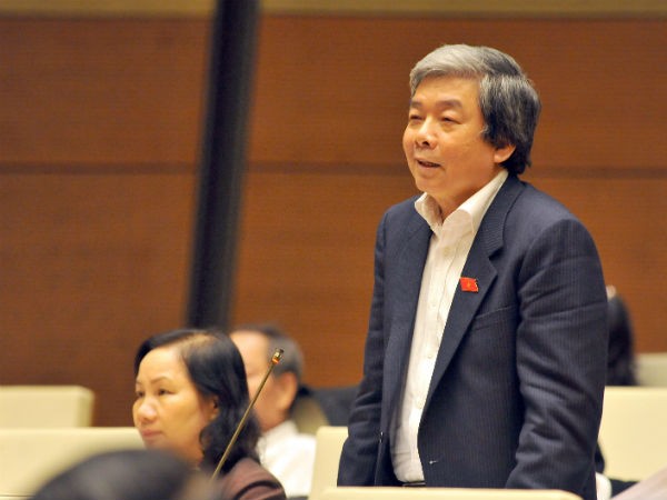 Nguyên Phó chủ tịch thường trực Hội nhà báo Việt Nam, Đại biểu Quốc hội tỉnh Bình Thuận, ông Hà Minh Huệ (Ảnh: Đức Thanh)