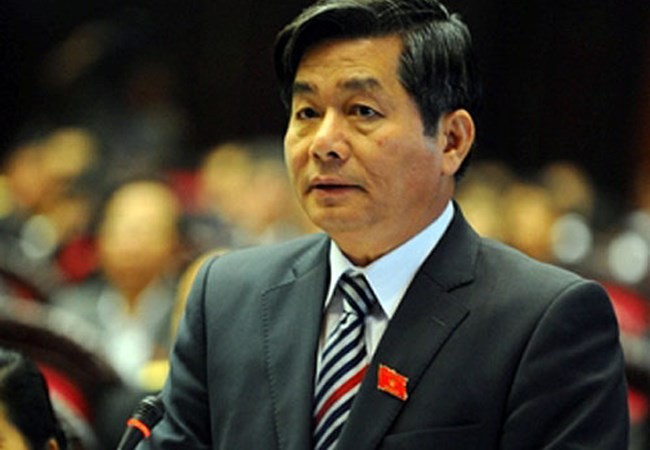 Bộ trưởng Kế hoạch Đầu tư Bùi Quang Vinh 