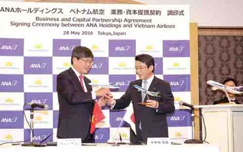 ANA Holdings đang được chú ý đặc biệt khi trở thành cổ đông chiến lược của Vietnam Airlines