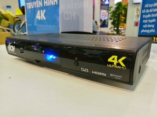 Đầu thu truyền hình cáp có hỗ trợ Ultra 4K và âm thanh đa kênh xuất hiện ở triển lãm Telefilm 2016.