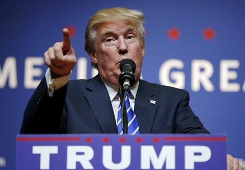 Donald Trump nổi tiếng với nhiều phát ngôn gây sốc khi tranh cử Tổng thống Mỹ. Ảnh: Reuters