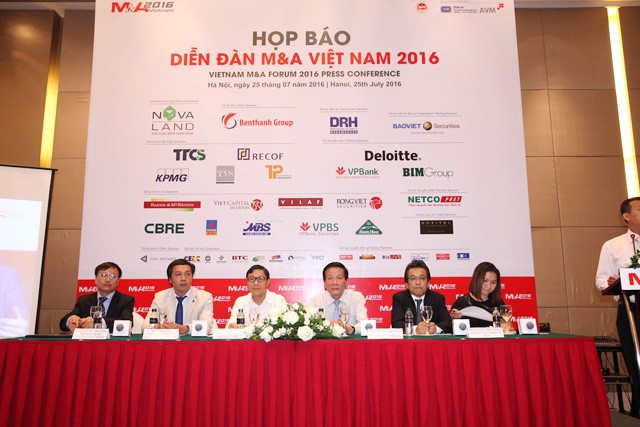  Với chủ đề “Cơ hội trong không gian kinh tế mở”, Diễn đàn M&A Việt Nam 2016 sẽ được tổ chức vào ngày 18/8/2016 tại TP. HCM, bao gồm các hoạt động hội thảo, phổ biến kiến thức và kết nối đầu tư...
