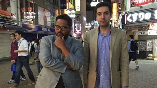 Ambarish (trái) và Omar Tayeb (phải) là hai nhà đồng sáng lập Blippar. Ảnh: Ambarish Mitra