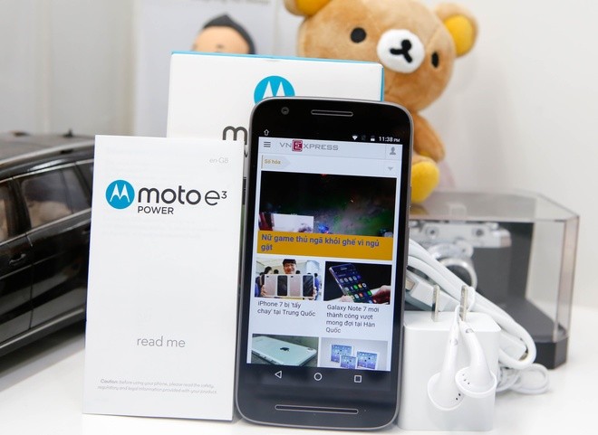 Khám phá smartphone mới có giá dưới 3 triệu đồng của Motorola