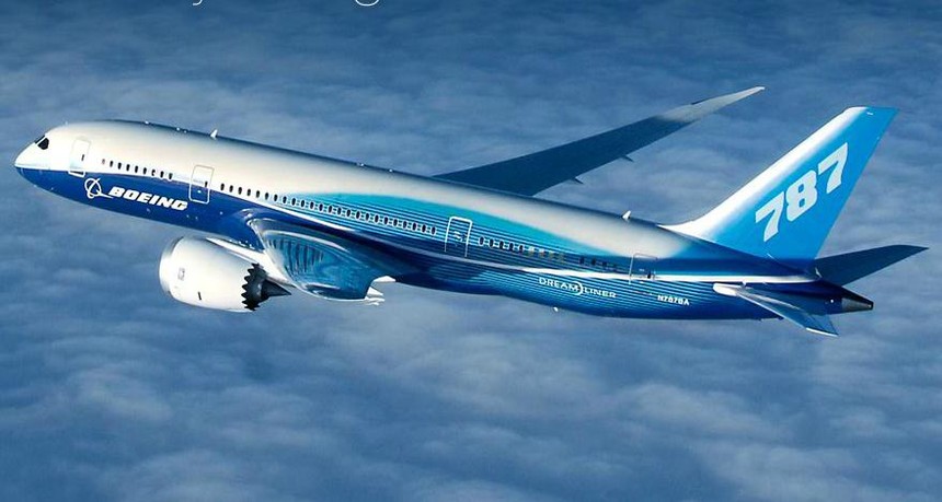 Một chiếc Boeing 787 Dreamliner, Ảnh: Internet