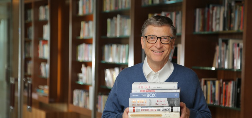 Bill Gates gợi ý 5 cuốn sách hay nhất năm 2016