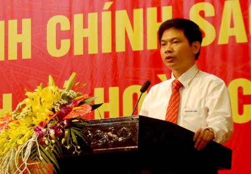 Ông Trương Quốc Huy, Phó Chủ tịch UBND tỉnh Hà Nam.