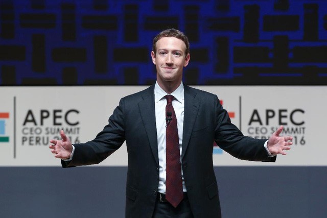 Trong 2 tuần đầu tiên của năm 2017, tổng tài sản của ông chủ Facebook đã tăng thêm 5 tỷ USD.