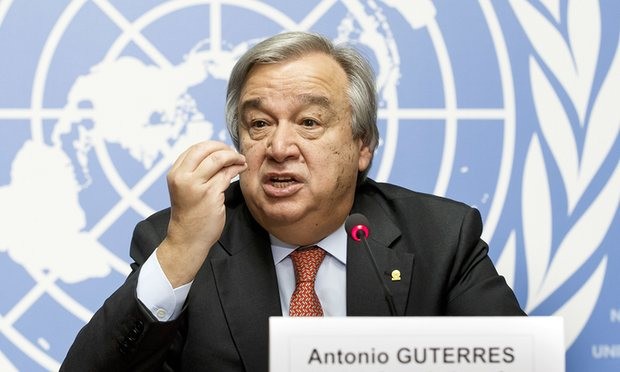 Tổng thư ký Liên Hợp Quốc Antonio Guterres (Ảnh: UN)