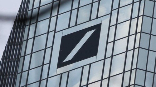 Deutsche Bank đã lỗ ròng 1,4 tỷ euro năm ngoái. Ảnh: AFP