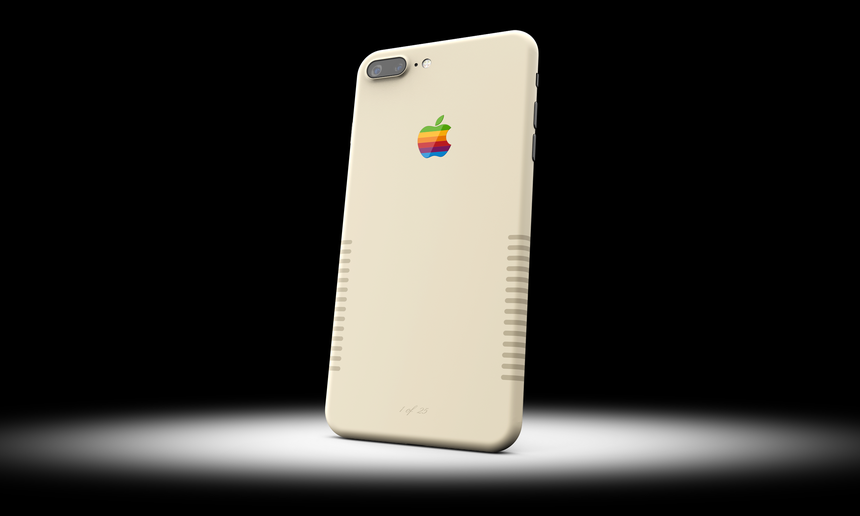 iPhone 7 Plus độ theo phong cách máy Mac cổ