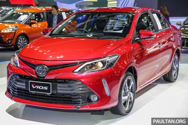 Cận cảnh Toyota Vios phiên bản nâng cấp 2017