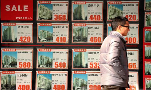 Các quảng cáo nhà đất "sinh lợi cao" và liên quan đến mê tín sẽ bị cấm tại Bắc Kinh. Ảnh:AFP