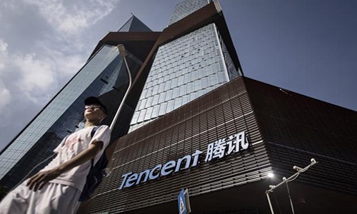 Đầu tháng này, Tencent lần đầu tiên trở thành công ty có giá vốn hoá lớn thứ 10 thế giới.