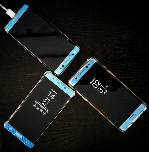 Galaxy Note 7 vẫn được bán ra âm thầm, giá bán tùy vào phiên bản 1 sim hay 2 sim, và ngoại hình sản phẩm.
