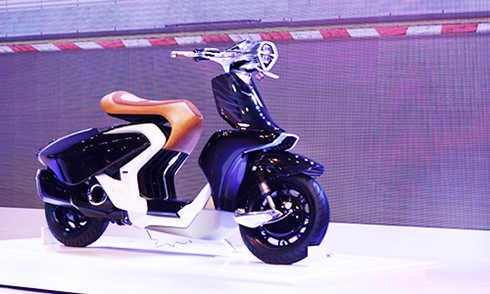 Vietnam Motorcycle Show 2017 bên cạnh các sản phẩm thương mại còn có nhiều mẫu xe concept. 