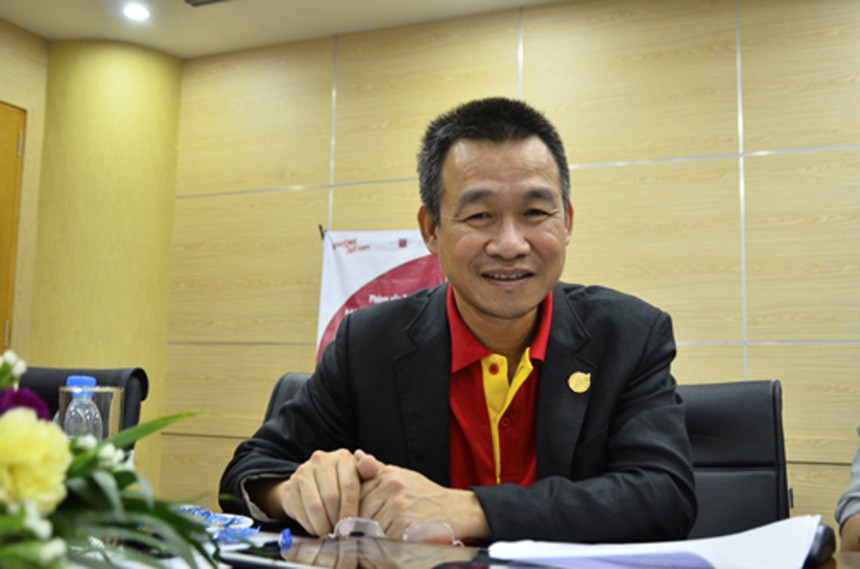 Ông Lưu Đức Khánh, Giám đốc điều hành Vietjet Air.