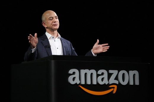 Tỷ phú Jeff Bezos, CEO Công ty thương mại điện tử đa quốc gia Amazon. (Nguồn: Scott)