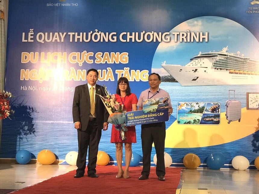 Nhiều khách hàng của Bảo Việt Nhân thọ trúng chuyến du lịch trên du thuyền 5 sao