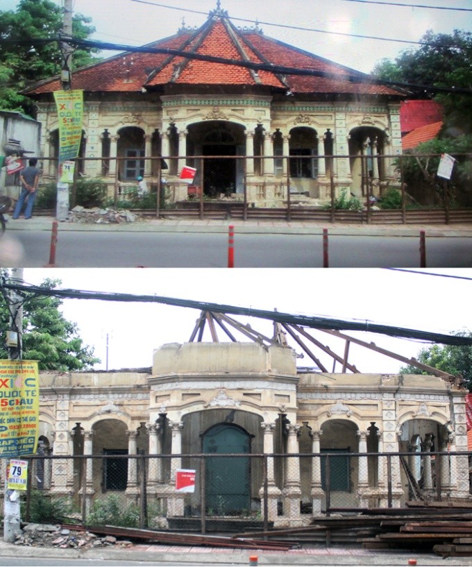 Biệt thự gần 100 tuổi hoang phế giữa Sài Gòn