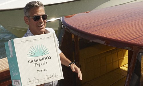 George Clooney thành lập hãng rượu Casamigos từ năm 2013. Ảnh: Dailymail