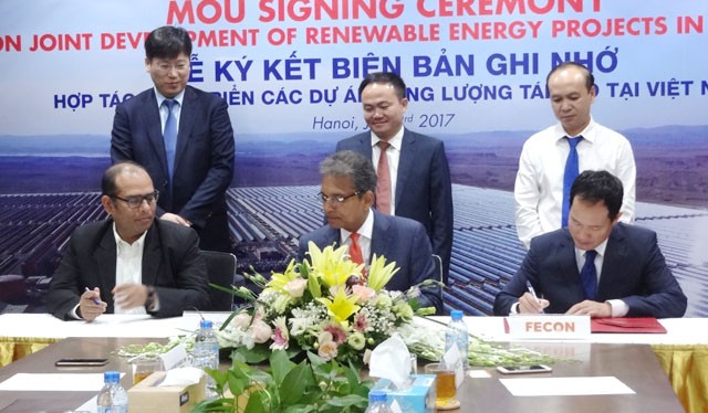 ACWA Power bắt tay FCN phát triển các dự án năng lượng tái tạo tại Việt Nam
