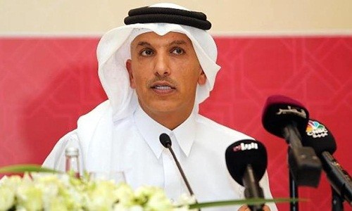 Bộ trưởng Tài chính Qatar - Ali Sharif Al Emadi. Ảnh: Reuters
