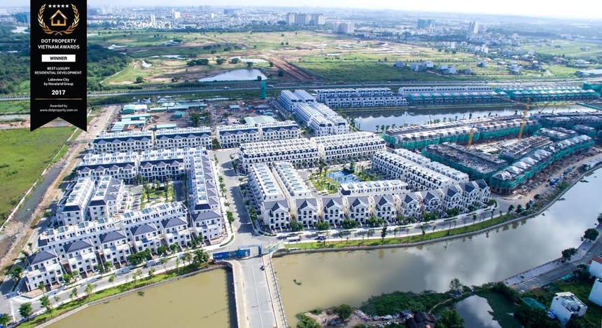 LakeView City – dự án chiến thắng hạng mục dự án Khu dân cư hạng sang tốt nhất từ giải thưởng Dot Property Viet Nam Awards 2017