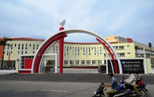 Trường THPT chuyên Trần Phú, Hải Phòng. Ảnh: Giang Chinh