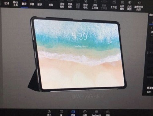 iPad Pro 2018 lộ bản thiết kế với viền siêu mỏng