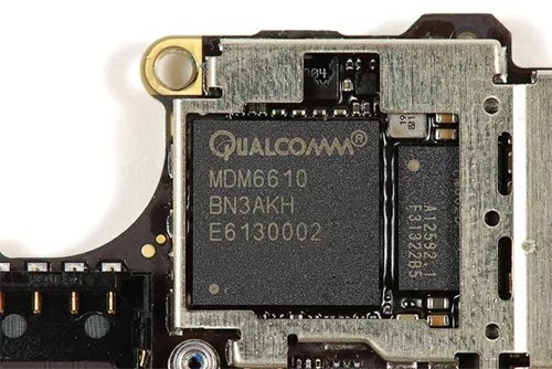 Chip mạng của Qualcomm được sử dụng trong một mẫu iPhone. 