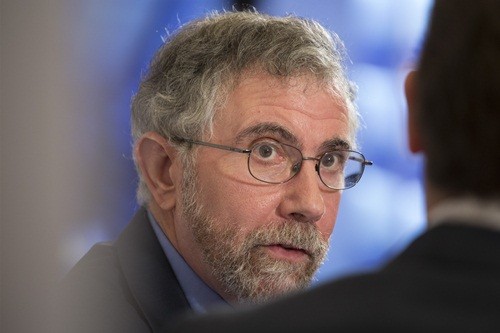 Nhà kinh tế học từng giành giải Nobel - Paul Krugman. Ảnh: Bloomberg.