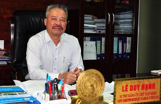 Ông Lê Duy Hạnh - Chủ tịch HĐQT Công ty cổ phần Nhiệt điện Quảng Ninh bị bắt khẩn cấp.