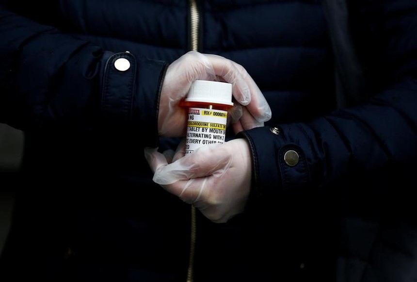 Hydroxychloroquine, thuốc chống sốt rét đang bị làm giả, vì nhiều người tin rằng nó có công dụng chữa trị Covid-19. Ảnh: Reuters.